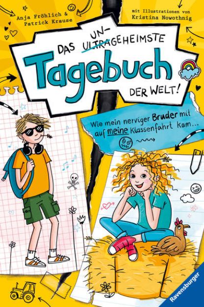 Bild zu Das ungeheimste Tagebuch der Welt!, Band 3: Wie mein nerviger Bruder mit auf meine Klassenfahrt kam ? (Comic-Roman aus zwei Perspektiven für Kinder ab 10 Jahren) von Anja Fröhlich