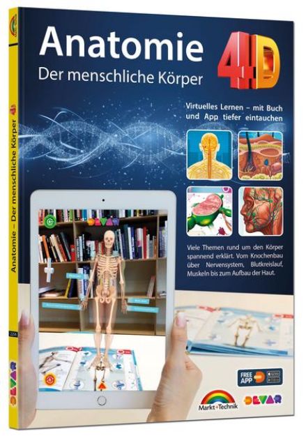 Bild zu Anatomie 4D - der menschliche Körper mit APP zum virtuellen Rundgang von Markt+Technik Verlag GmbH