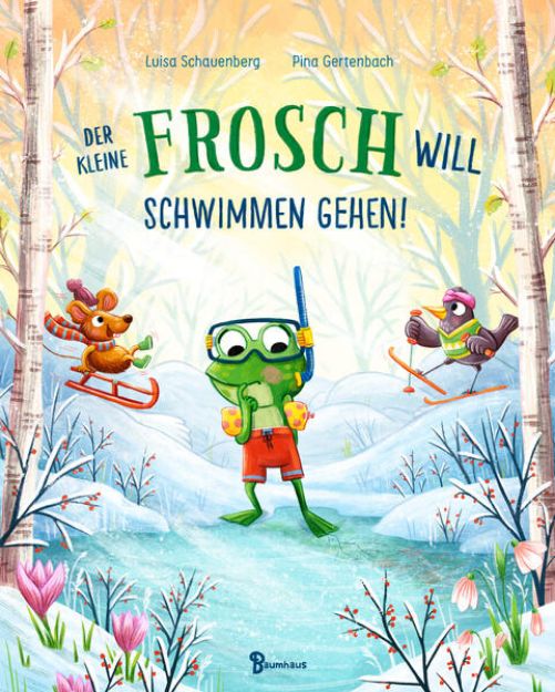 Bild zu Der kleine Frosch will schwimmen gehen! von Luisa Schauenberg