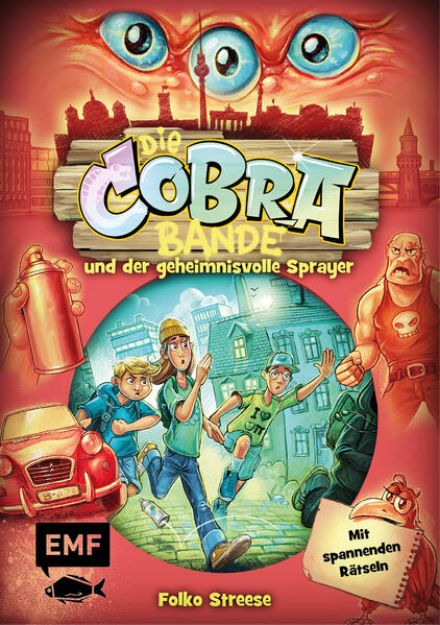 Bild zu Die Cobra-Bande und der geheimnisvolle Sprayer (Die Cobra-Bande-Reihe Band 1) von Folko Streese