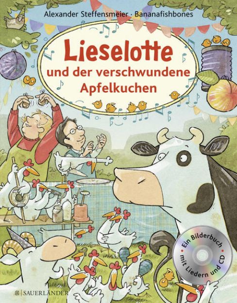 Bild zu Lieselotte und der verschwundene Apfelkuchen Buch mit CD von Alexander Steffensmeier