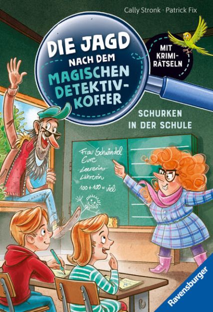 Bild zu Die Jagd nach dem magischen Detektivkoffer 6: Schurken in der Schule. Erstlesebuch ab 7 Jahren für Jungen und Mädchen - Lesenlernen mit Krimirätseln von Cally Stronk