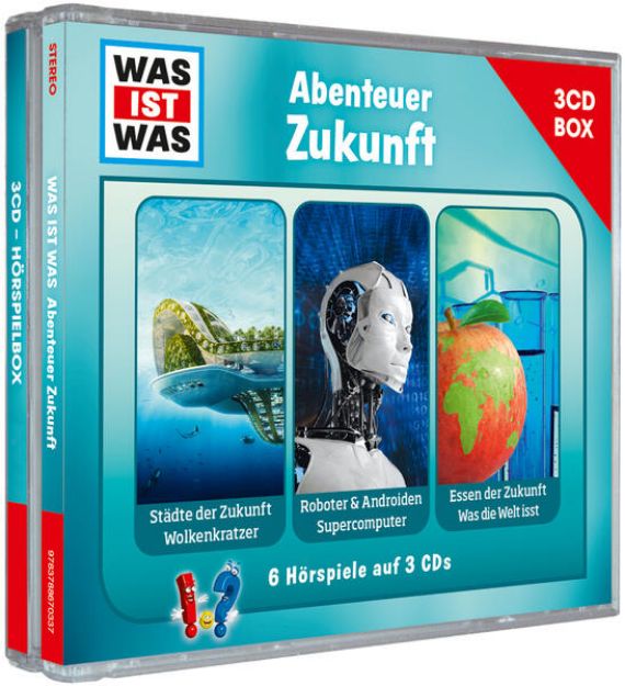 Bild zu WAS IST WAS 3-CD Hörspielbox. Abenteuer Zukunft von Tessloff Verlag Ragnar Tessloff GmbH & Co.KG (Hrsg.)