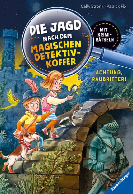 Bild zu Die Jagd nach dem magischen Detektivkoffer 4: Achtung, Raubritter! Erstlesebuch ab 7 Jahren für Jungen und Mädchen - Lesenlernen mit Krimirätseln von Cally Stronk