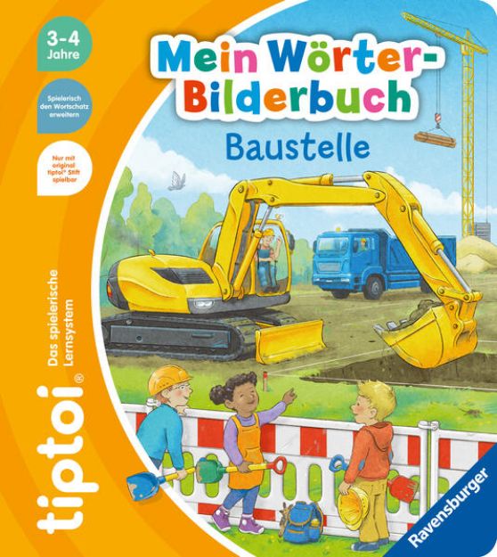 Bild zu tiptoi® Mein Wörter-Bilderbuch Baustelle von Sandra Grimm