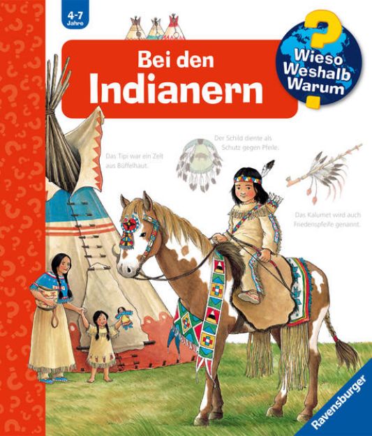 Bild zu Wieso? Weshalb? Warum?, Band 18: Bei den Indianern von Angela Weinhold