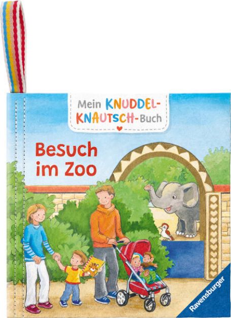 Bild zu Mein Knuddel-Knautsch-Buch: Besuch im Zoo; weiches Stoffbuch, waschbares Badebuch, Babyspielzeug ab 6 Monate von Friederike Kunze