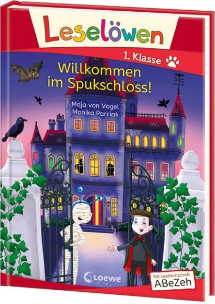 Bild zu Leselöwen 1. Klasse - Willkommen im Spukschloss! (Großbuchstabenausgabe) von Maja von Vogel