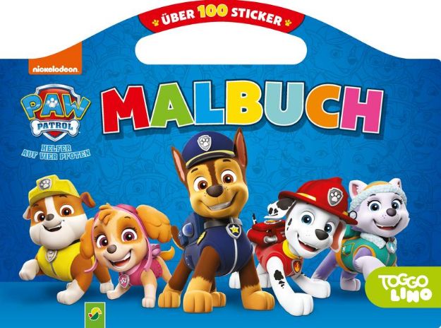 Bild zu PAW Patrol Malbuch mit über 100 Stickern von Schwager & Steinlein Verlag