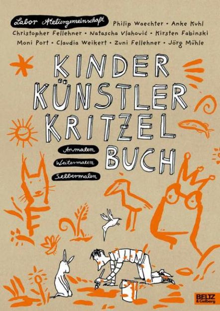 Bild zu Kinder Künstler Kritzelbuch von Labor Ateliergemeinschaft