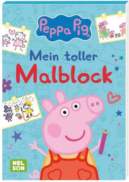 Bild zu Peppa Wutz Ausmalbilder: Mein toller Malblock