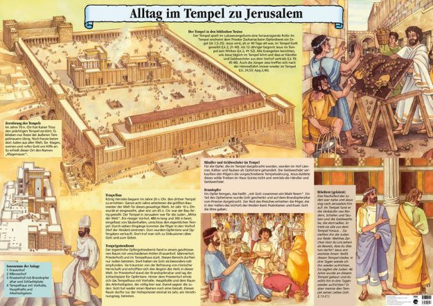 Bild zu Alltag im Tempel zu Jerusalem von Annemarie Schwegler