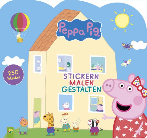 Bild von Peppa Pig- Stickern Malen Gestalten von Schwager & Steinlein Verlag