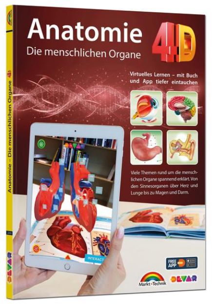 Bild zu Anatomie 4D - die menschlichen Organe mit APP zum virtuellen Rundgang von Markt+Technik Verlag GmbH