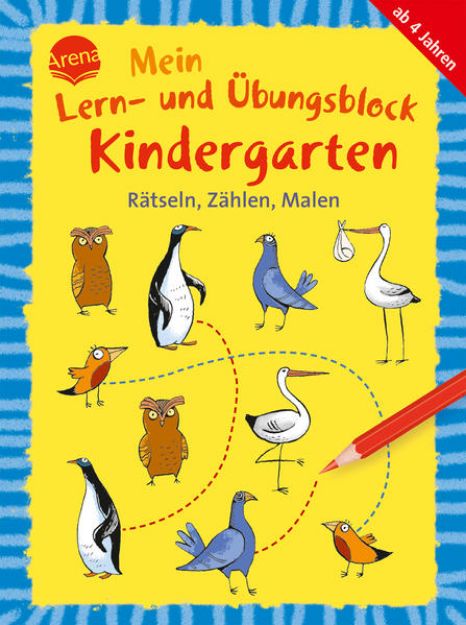 Bild zu Mein Lern- und Übungsblock Kindergarten. Rätseln, Zählen, Malen von Helen Seeberg