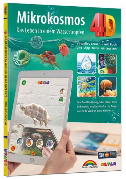 Bild zu Mikrokosmos 4D - Bakterien - Natur - Das Leben in einem Wassertropfen - mit App, entdecke die Welt im ganz Kleinen von Markt+Technik Verlag GmbH