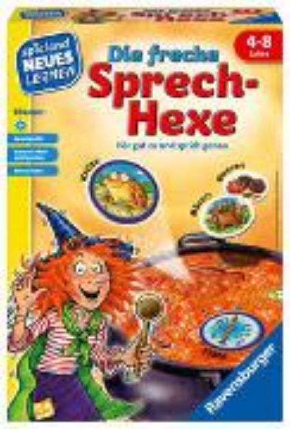 Bild zu Ravensburger 24944 - Die freche Sprech-Hexe - Spielen und Lernen für Kinder, Lernspiel für Kinder ab 4 Jahren, Spielend Neues Lernen für 2-4 Spieler von Gertraud E. Heuß-Giehrl