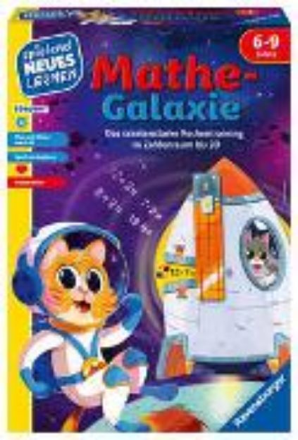 Bild zu Ravensburger 24970 - Mathe-Galaxie - Lernspiel für Kinder, Rechenspiel für Kinder von 6-9 Jahren, für 1-4 Spieler, Zahlenraum 1-20, Plus und Minus von Janet Kneisel