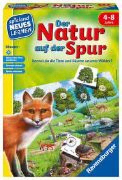 Bild zu Ravensburger 25041 - Der Natur auf der Spur - Spielen und Lernen für Kinder, Lernspiel für Kinder von 4-8 Jahren, Spielend Neues Lernen für 2-4 Spieler von Klaus Kreowski