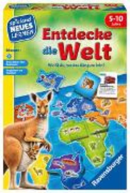 Bild zu Ravensburger 24990 - Entdecke die Welt - Spielen und Lernen für Kinder, Lernspiel für Kinder von 5-10 Jahren, Spielend Neues Lernen für 2-4 Spieler von Gunter Baars