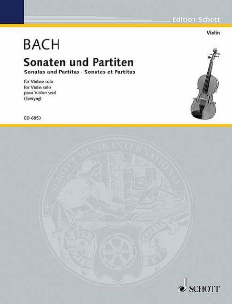 Bild zu Sonaten und Partiten von Johann Sebastian (Komponist) Bach