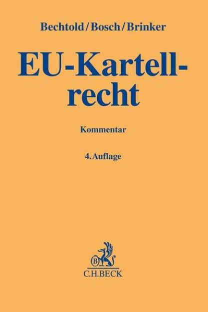 Bild zu EU-Kartellrecht von Rainer Bechtold