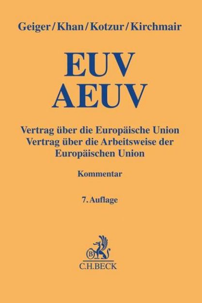 Bild zu EUV / AEUV von Rudolf (Hrsg.) Geiger