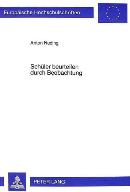 Bild zu Schüler beurteilen durch Beobachtung von Anton Nuding