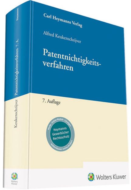 Bild zu Patentnichtigkeitsverfahren von Alfred (Hrsg.) Keukenschrijver