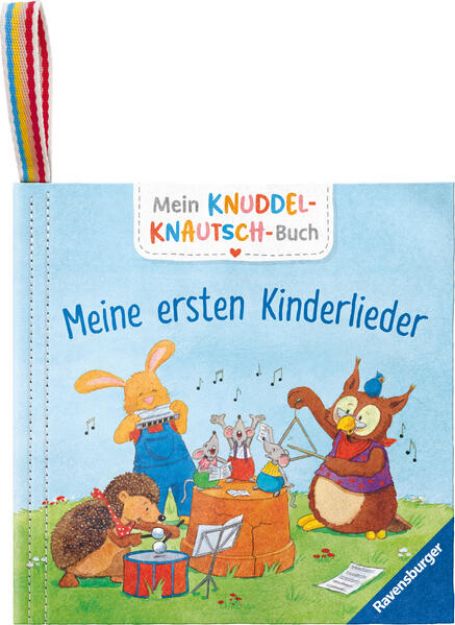 Bild zu Mein Knuddel-Knautsch-Buch: Meine ersten Kinderlieder; weiches Stoffbuch, waschbares Badebuch, Babyspielzeug ab 6 Monate von Kerstin M. (Illustr.) Schuld