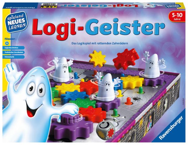 Bild zu Ravensburger 25042 - Logi-Geister - Spielen und Lernen für Kinder, Lernspiel für Kinder von 5-10 Jahren, Spielend Neues Lernen für 2-4 Spieler von Gunter Baars