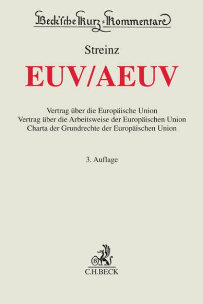 Bild zu EUV / AEUV von Rudolf (Hrsg.) Streinz