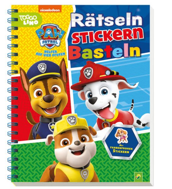 Bild zu PAW Patrol - Rätseln Stickern Basteln von Schwager & Steinlein Verlag