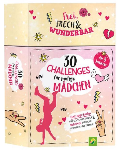 Bild zu 30 Challenges für mutige Mädchen - Frei, frech, wunderbar - für Mädchen ab 8 Jahren von Iris Warkus