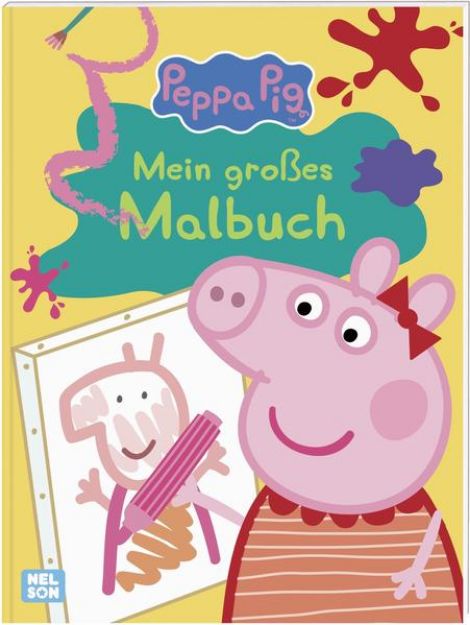 Bild zu Peppa Wutz Ausmalbilder: Mein großes Malbuch