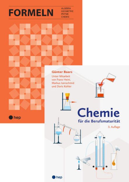 Bild zu Spezialangebot «Formeln» und «Chemie für die Berufsmaturität» von hep Verlag