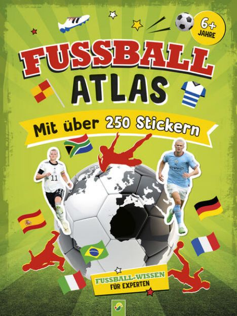 Bild zu Fußball-Atlas. Mit über 250 Stickern von Jonas Kozinowski