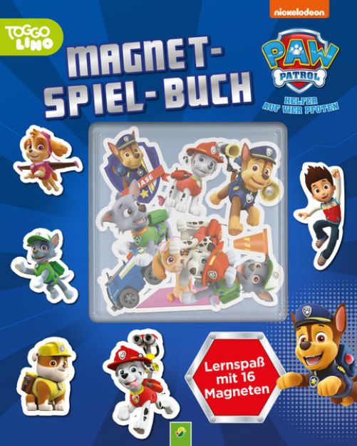 Bild zu PAW Patrol Magnet-Spiel-Buch von Schwager & Steinlein Verlag