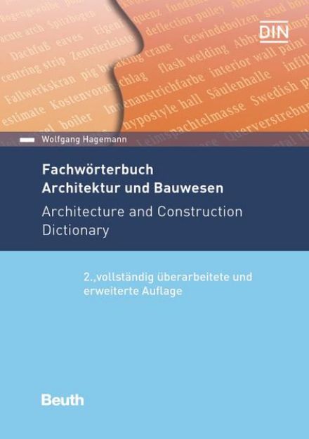 Bild zu Fachwörterbuch Architektur und Bauwesen von Wolfgang Hagemann