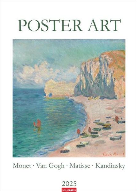 Bild von Poster Art Kalender 2025 - Monet Van Gogh Matisse Kandinsky von Wassily (Künstler) Kandinsky