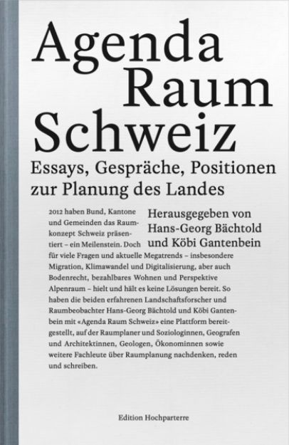 Bild zu Agenda Raum Schweiz von Köbi (Hrsg.) Gantenbein