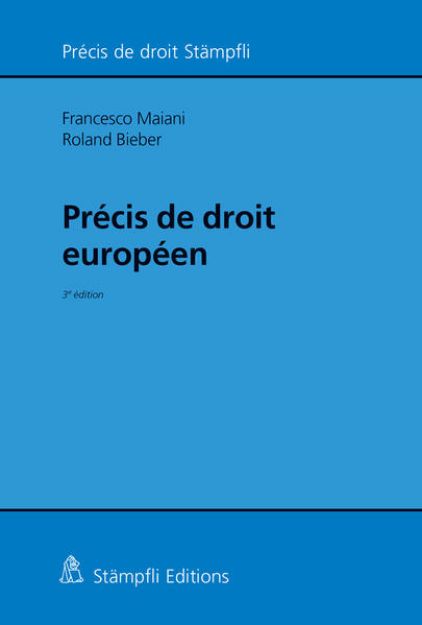 Bild zu Précis de droit européen von Francesco Maiani