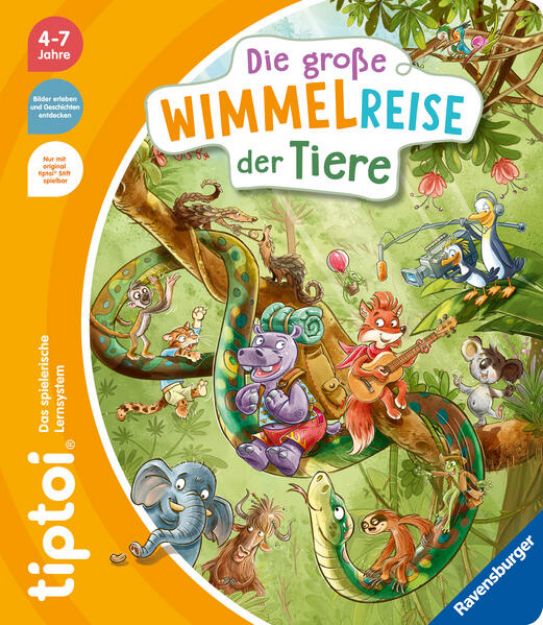 Bild zu tiptoi® Die große Wimmelreise der Tiere von Anja Kiel