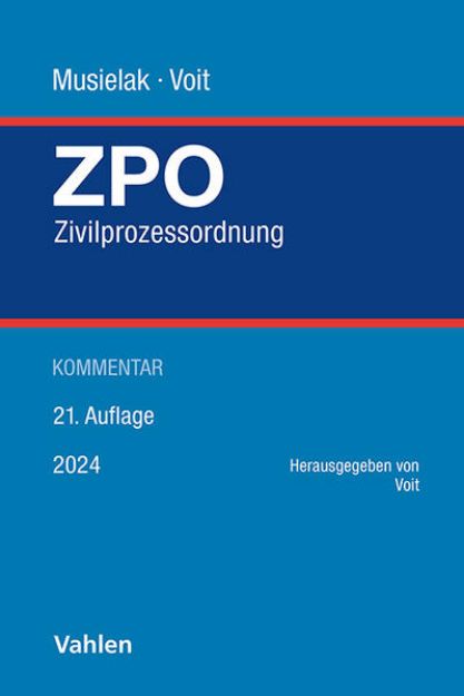 Bild zu Zivilprozessordnung von Hans-Joachim (Hrsg.) Musielak