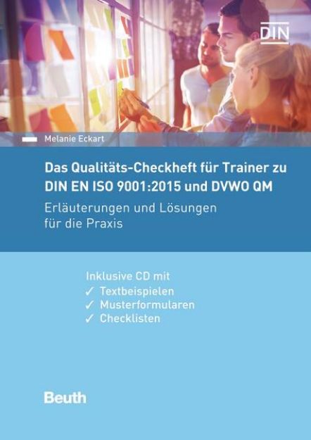 Bild zu Das Qualitäts-Checkheft für Trainer zu DIN EN ISO 9001:2015 und DVWO QM von Melanie Eckart