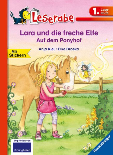 Bild zu Lara und die freche Elfe auf dem Ponyhof - Leserabe 1. Klasse - Erstlesebuch für Kinder ab 6 Jahren von Anja Kiel