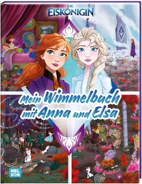 Bild zu Disney Die Eiskönigin: Mein Wimmelbuch mit Anna und Elsa von Walt Disney