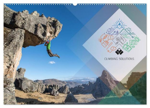 Bild zu Climbing Solutions - Bergsport weltweit (Wandkalender 2025 DIN A2 quer), CALVENDO Monatskalender von Stefan Brunner