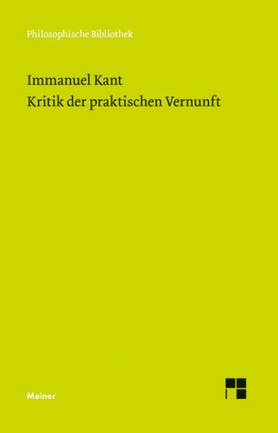 Bild von Kritik der praktischen Vernunft von Immanuel Kant