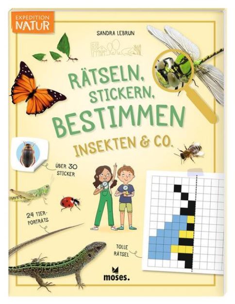 Bild zu Expedition Natur Rätseln, Stickern, Bestimmen - Insekten & Co.